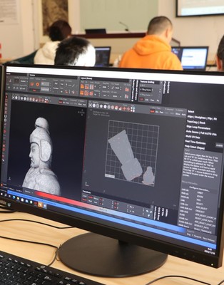 北京高校服务新时代首都发展特别报道 | 北京城市学院 让古都文物在数字中“活”起来，数字文化创意应用服务新探索